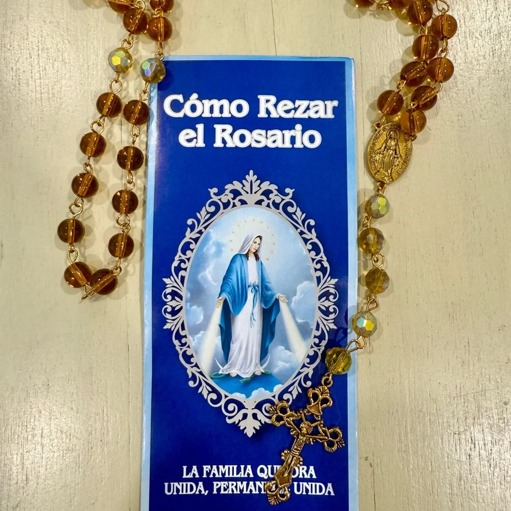 Bundle: Handmade Rosary and Weekly Planner